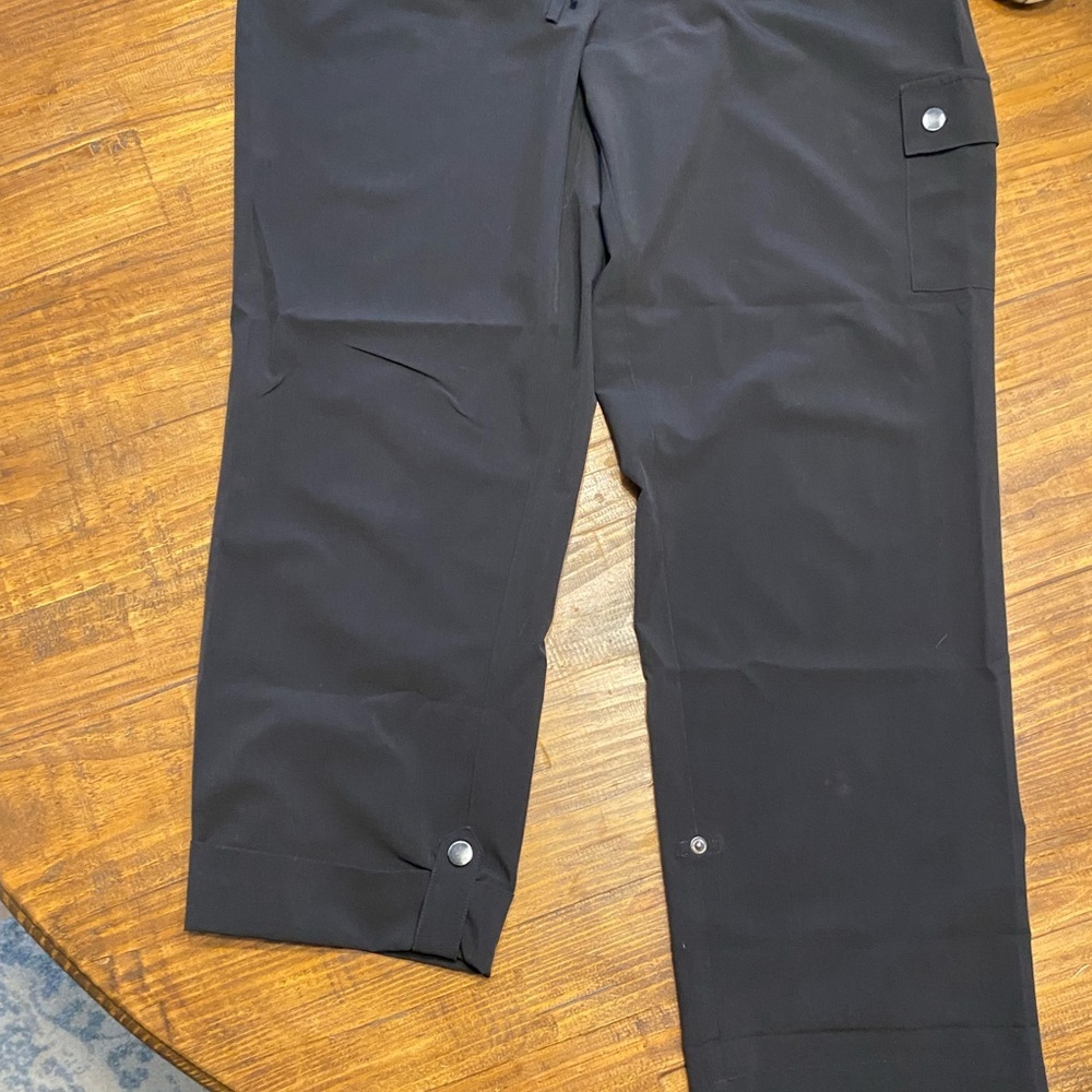 Chico's Black Zenergy pant size 10